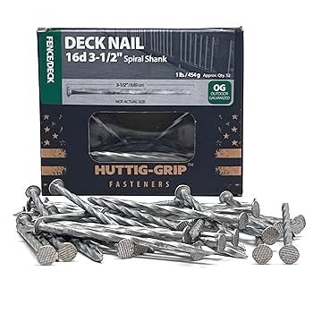 ÖHana nail Huttig-Grip 2 inches Framing Common Nail 6d Size, Outdoor
